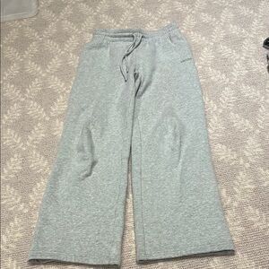 Aritzia Sweatfleece Cozy Fleece Boyfriend Fit Grey Sweatpants